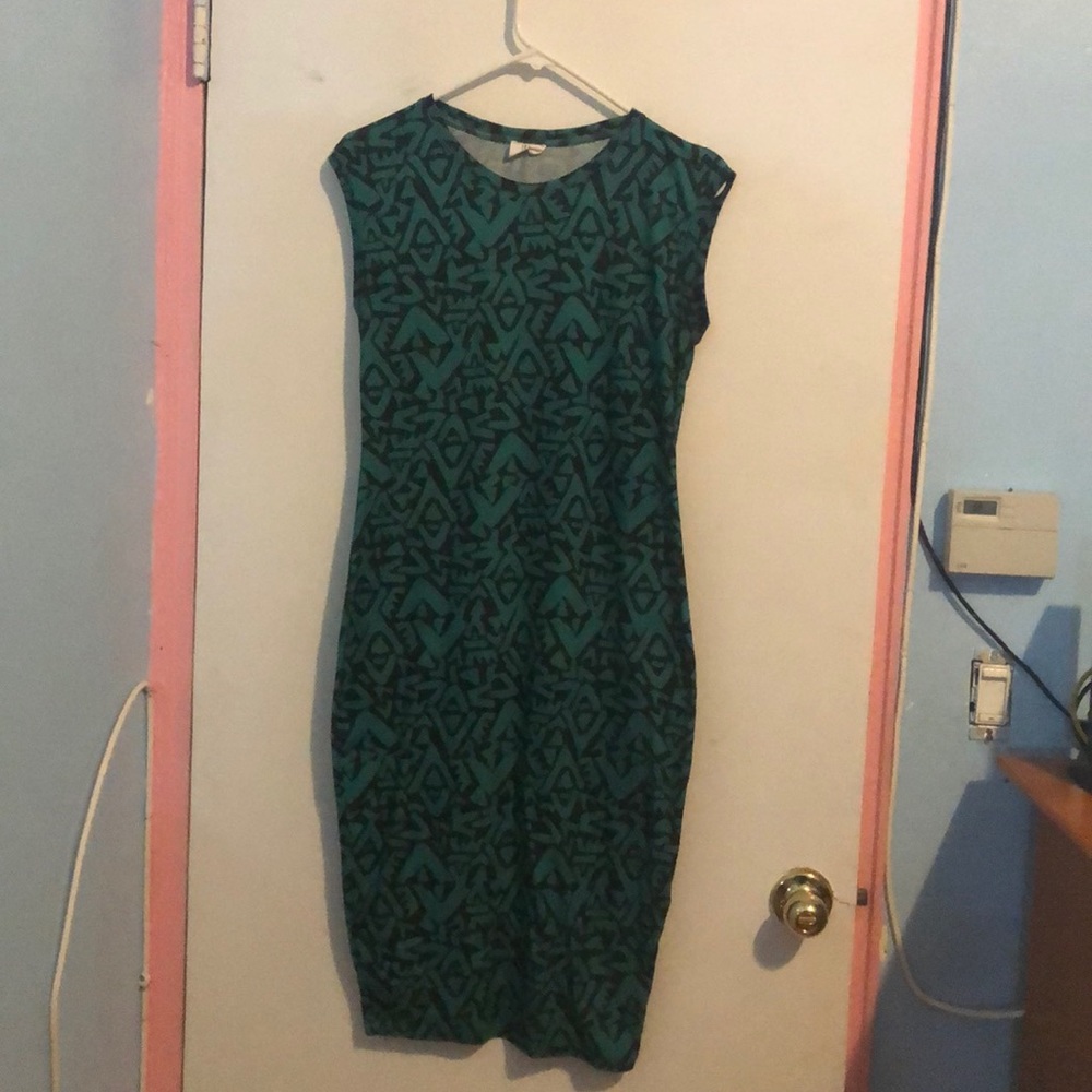Green dress